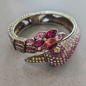 Heidi Daus Floral Bracelet with Swarovski Crystals